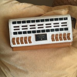 Fossil RFID Flap Clutch